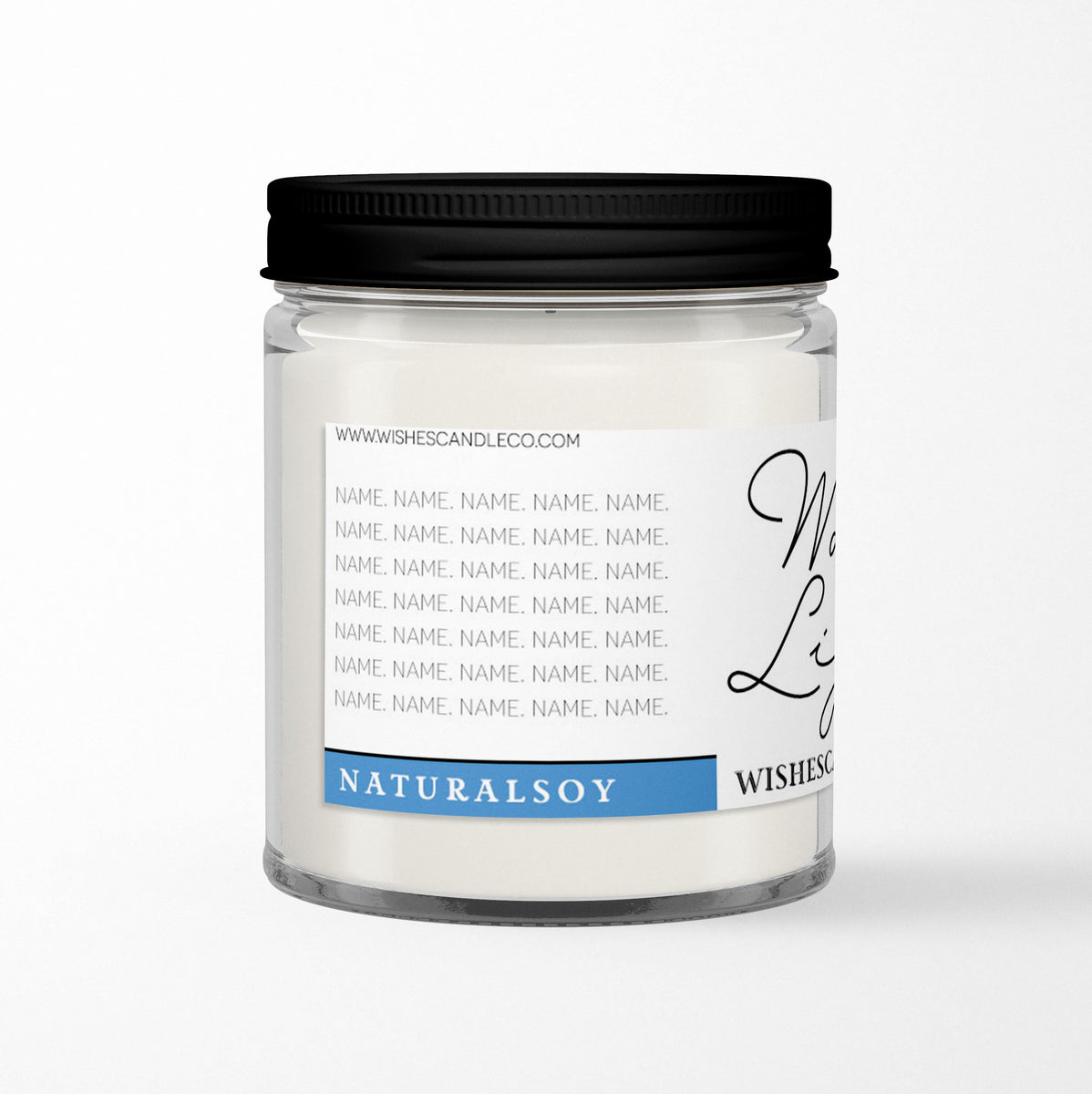 USA DELIVERY Wave of Light Candle Wishes Candle Co