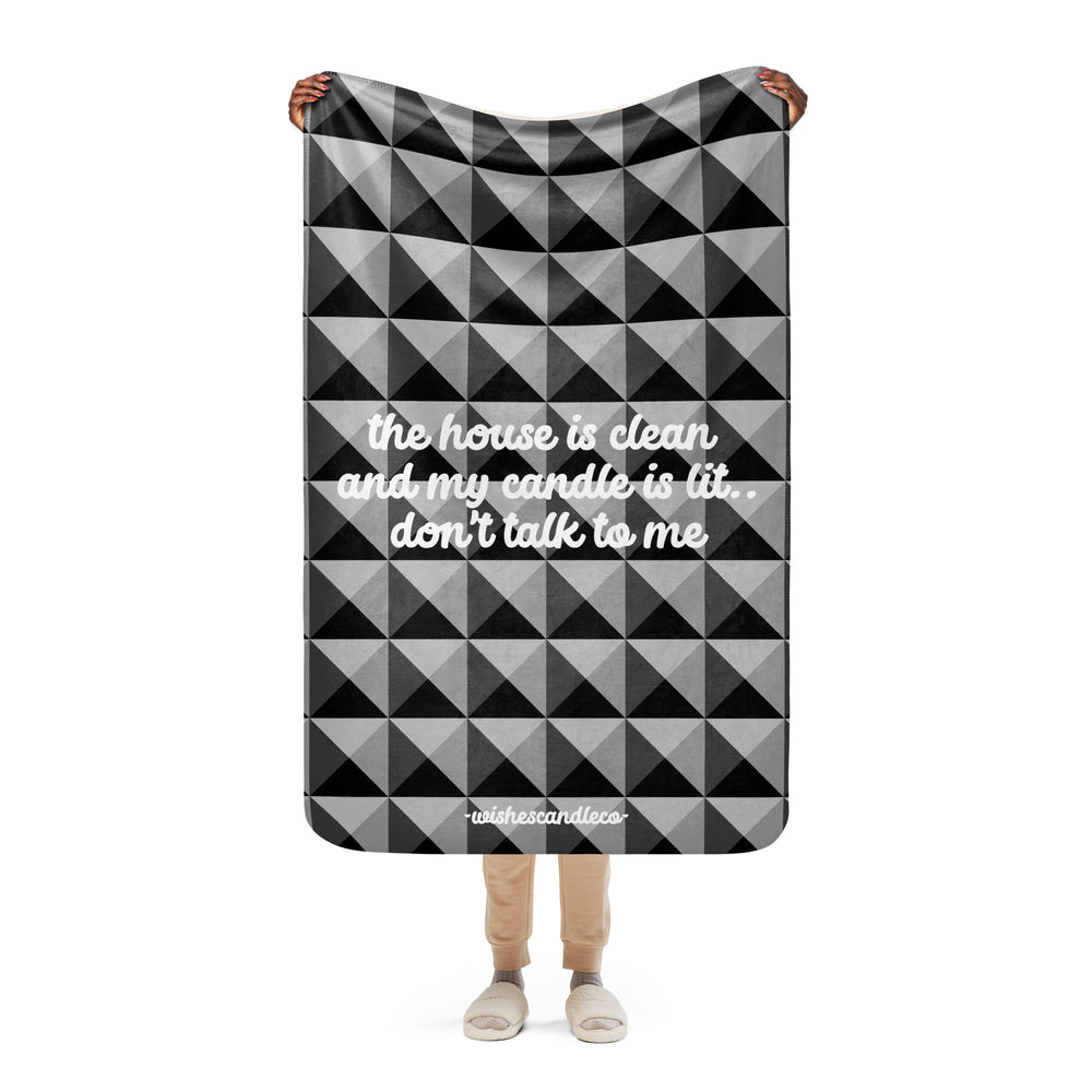 Candle Is Lit Blanket