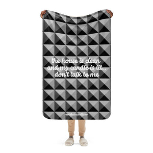 Candle Is Lit Blanket