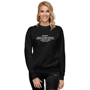 
            
                Load image into Gallery viewer, Escapist Embroidered Sweatshirt
            
        