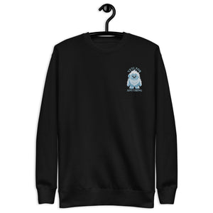 
            
                Load image into Gallery viewer, Yeti For Anything Embroidered Sweatshirt
            
        