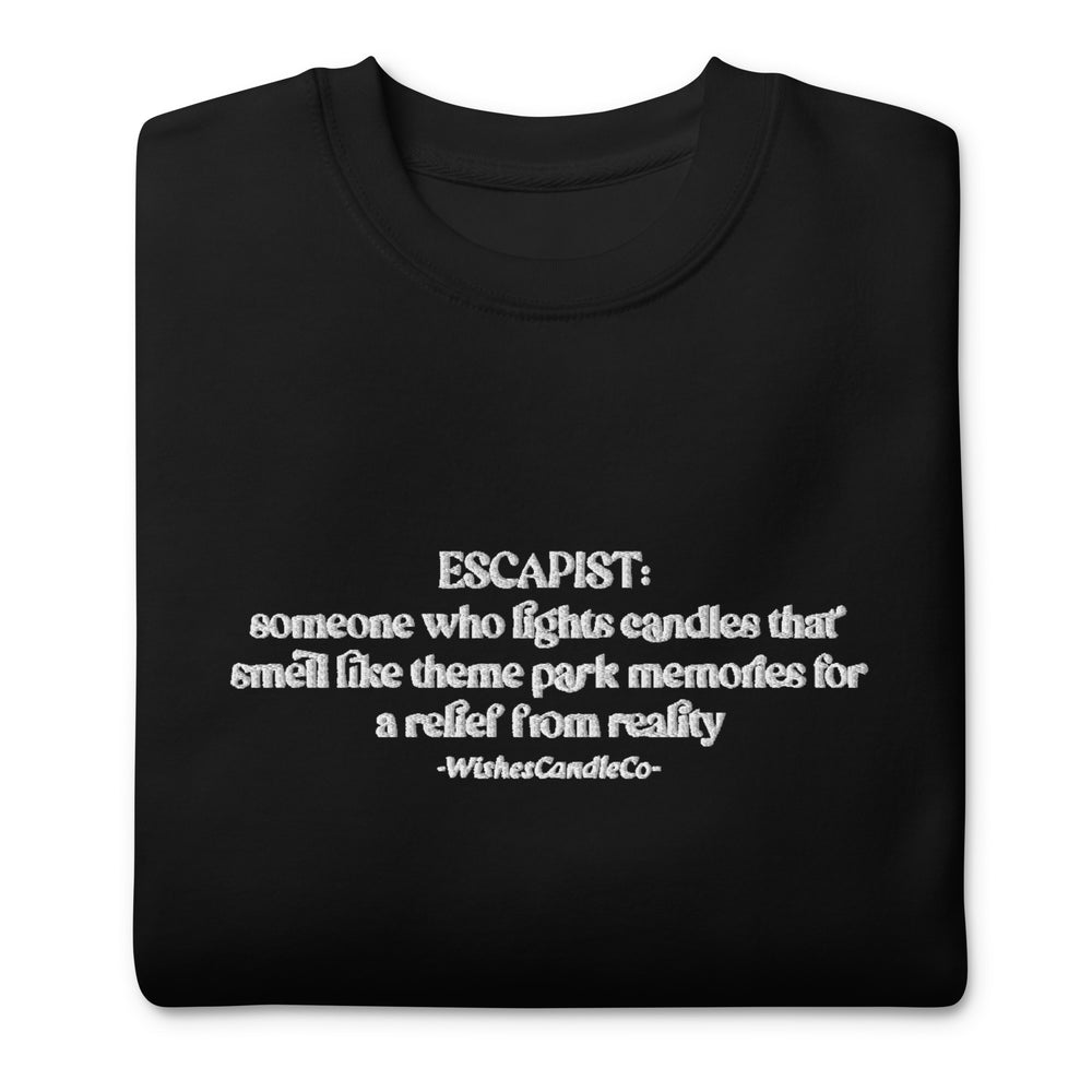 Escapist Embroidered Sweatshirt