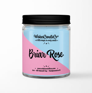 briar rose 8oz pin candle