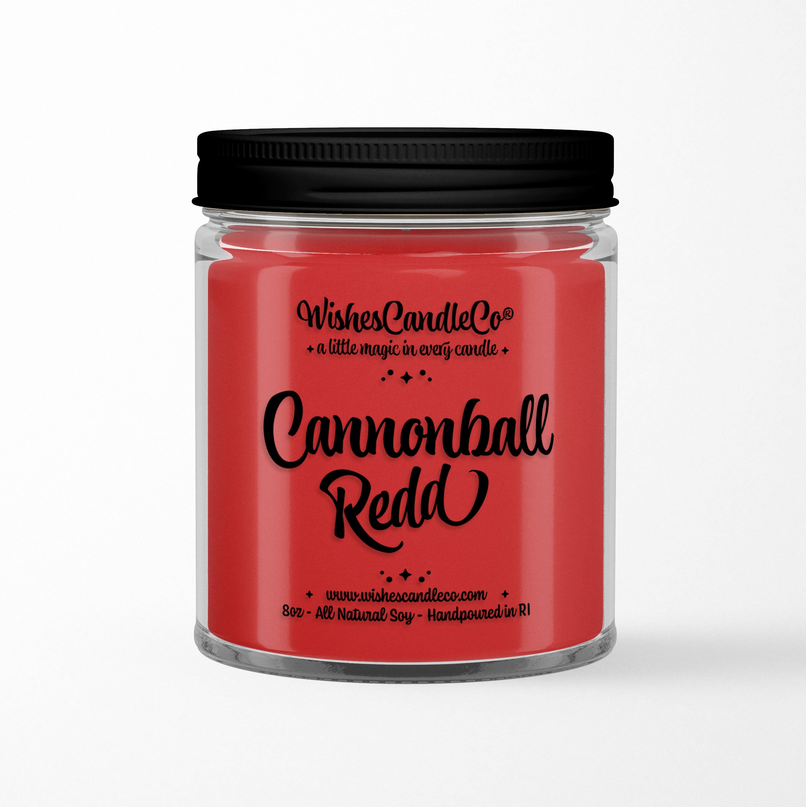 cannonball redd 8oz candle