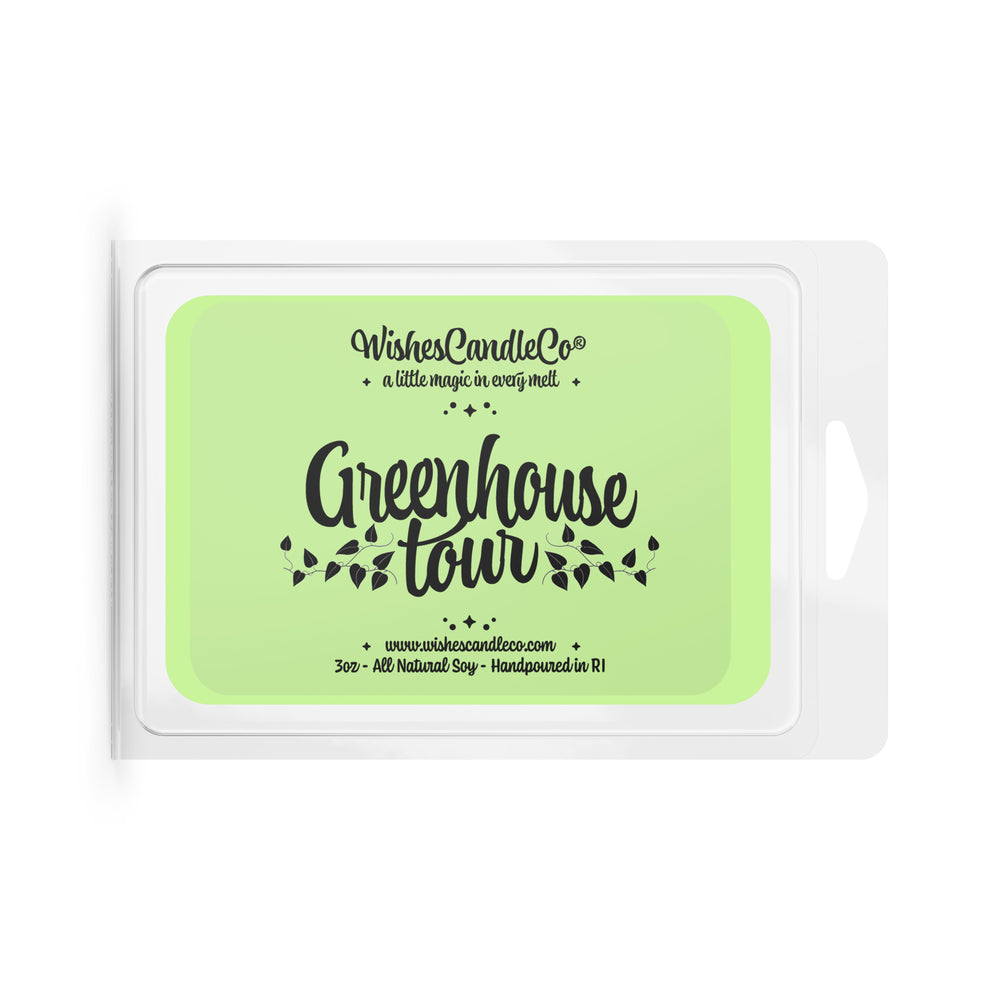 greenhouse tour wax tart