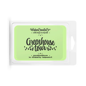 greenhouse tour wax tart