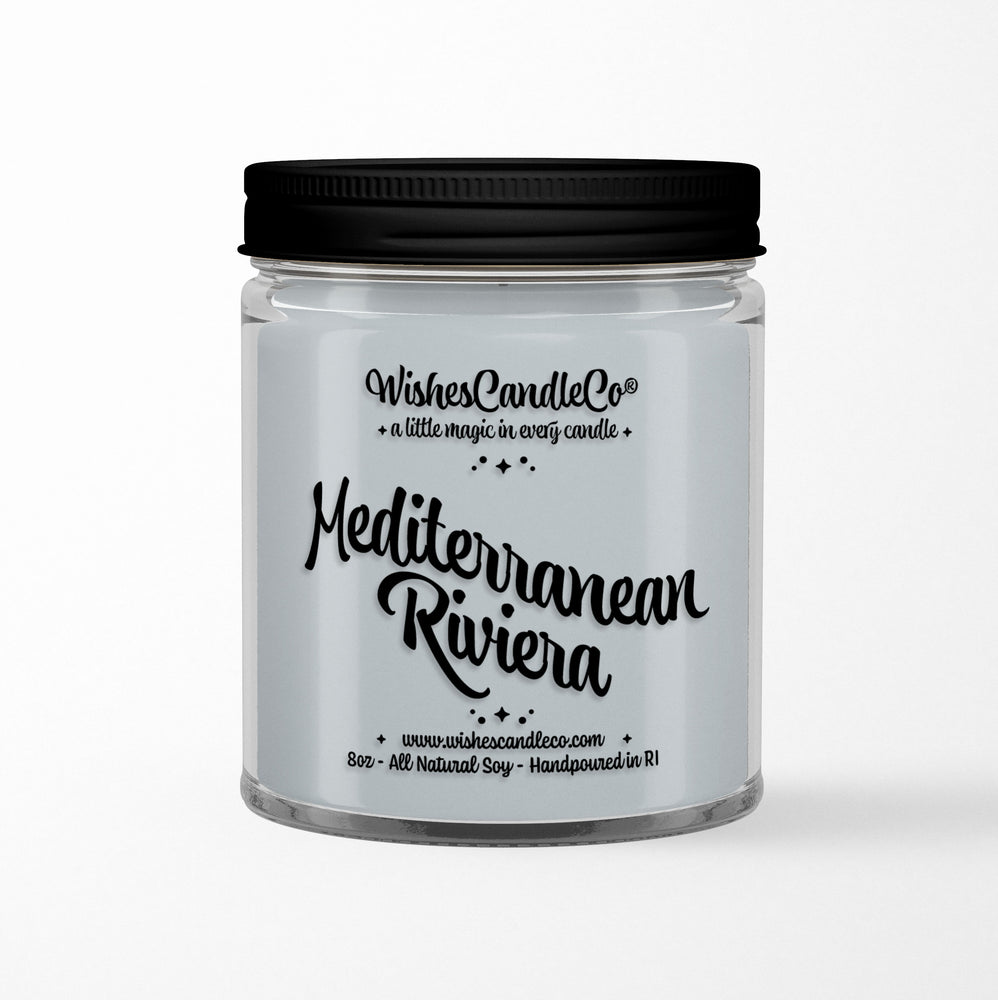 mediterranean riviera 8oz candle