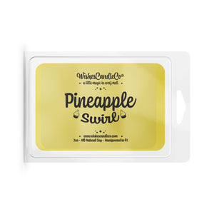 pineapple swirl wax tart