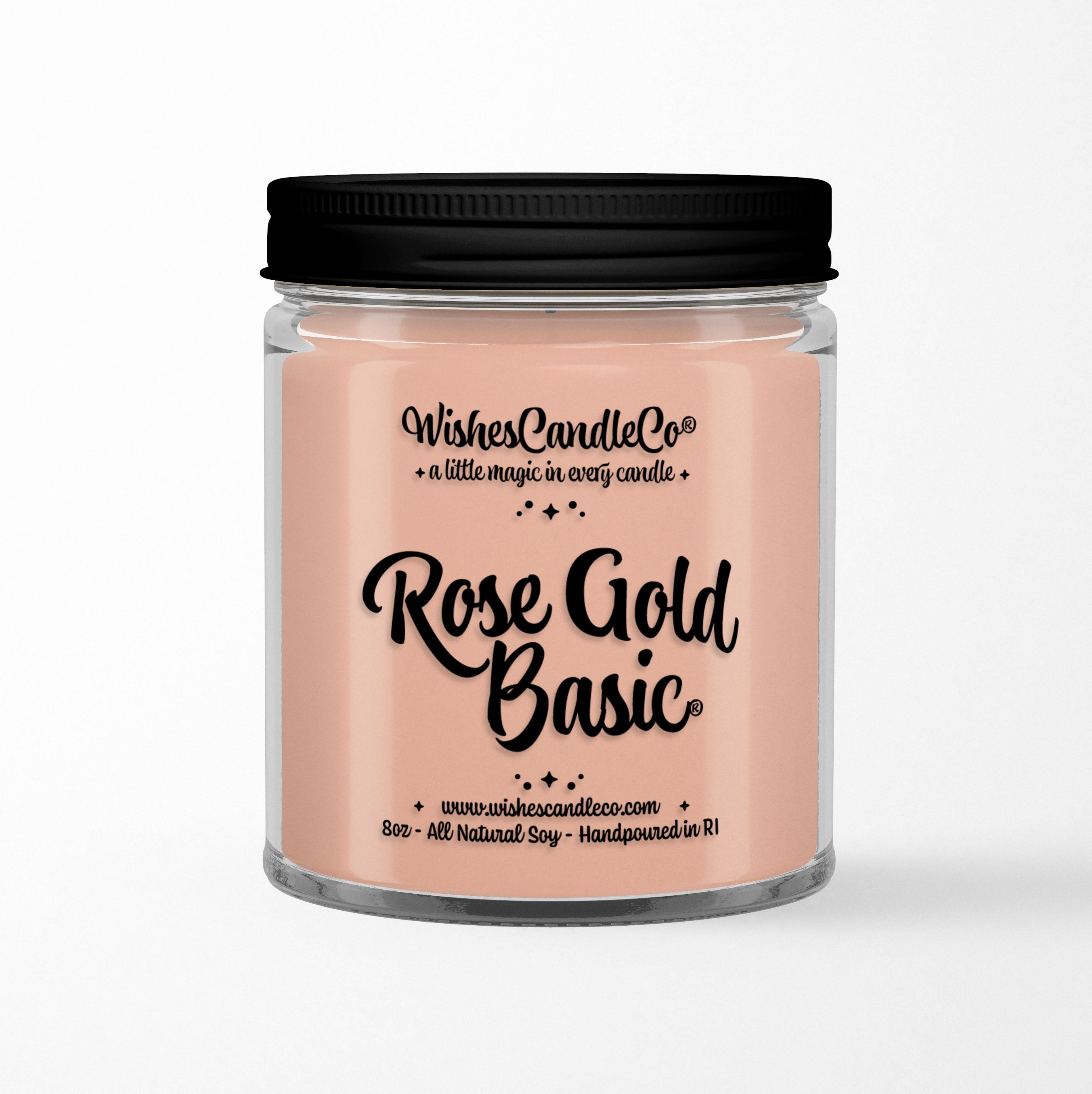 Rose Gold Basic Rose Gold Basic® FREE HIDDEN PIN Candle - Wishes Candle Co