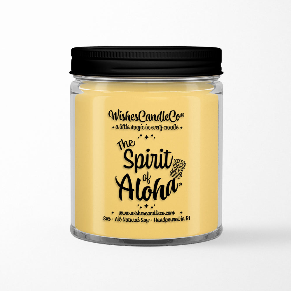the spirit of aloha 8oz pin candle