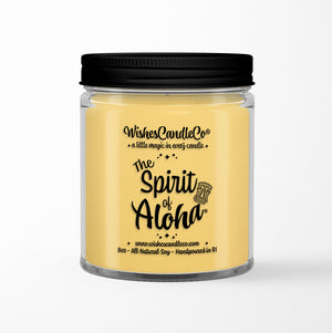 the spirit of aloha 8oz pin candle