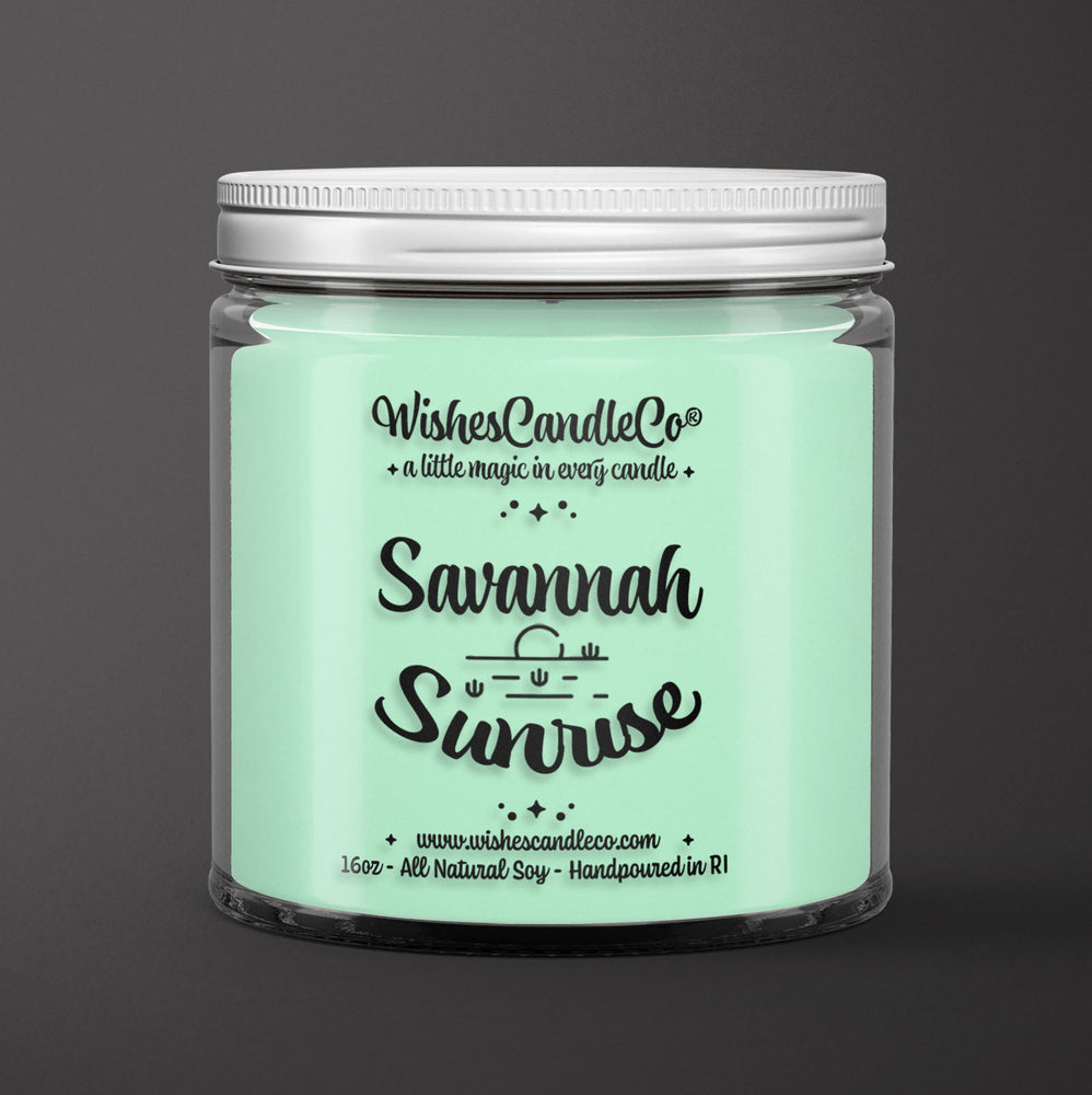 savannah sunrise 16oz candle