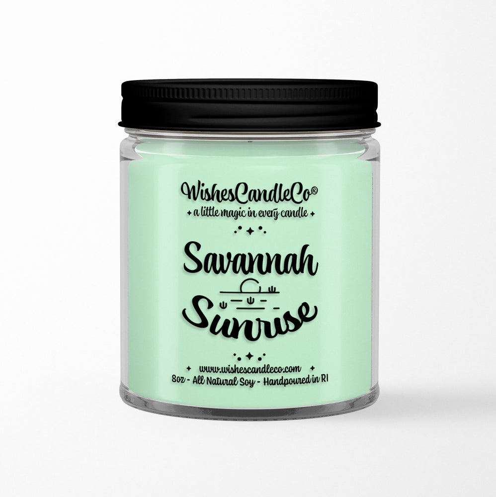 savannah sunrise 8oz candle