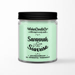 savannah sunrise 8oz candle