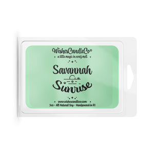 savannah sunrise wax tart