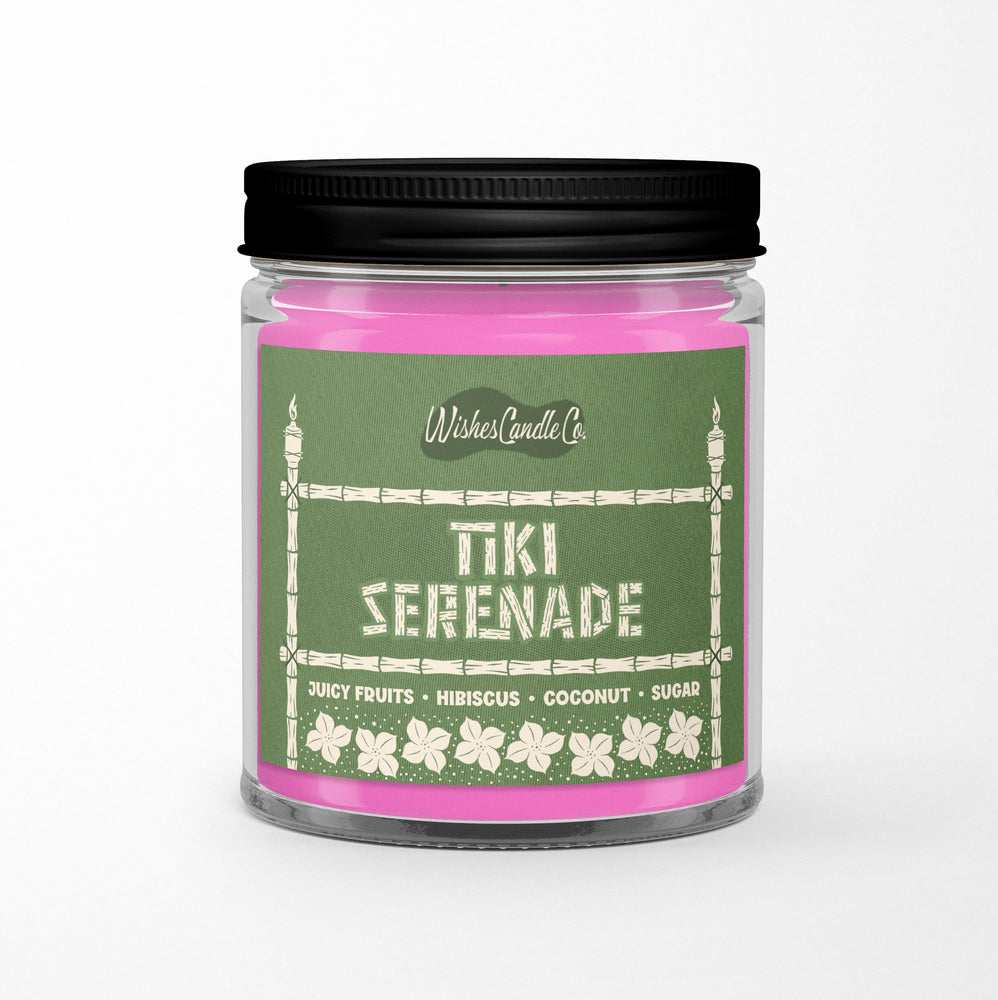tiki serenade 8oz pin candle