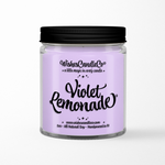 violet lemonade 8oz pin candle