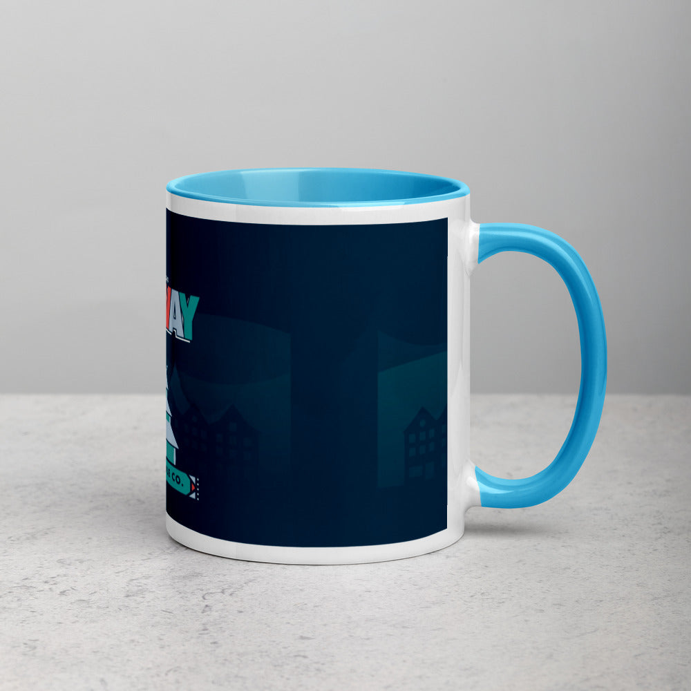 Greetings From - Norway! Color Block Mug