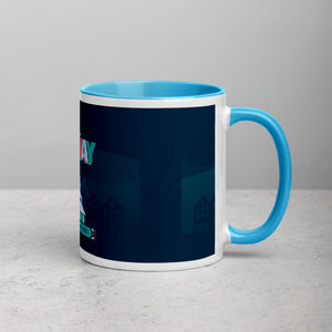 
            
                Load image into Gallery viewer, Greetings From - Norway! Color Block Mug
            
        
